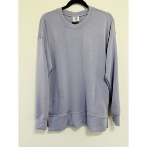 SAGE Collective Women's Long Sleeve Super Soft Tunic Top with Pockets Size M